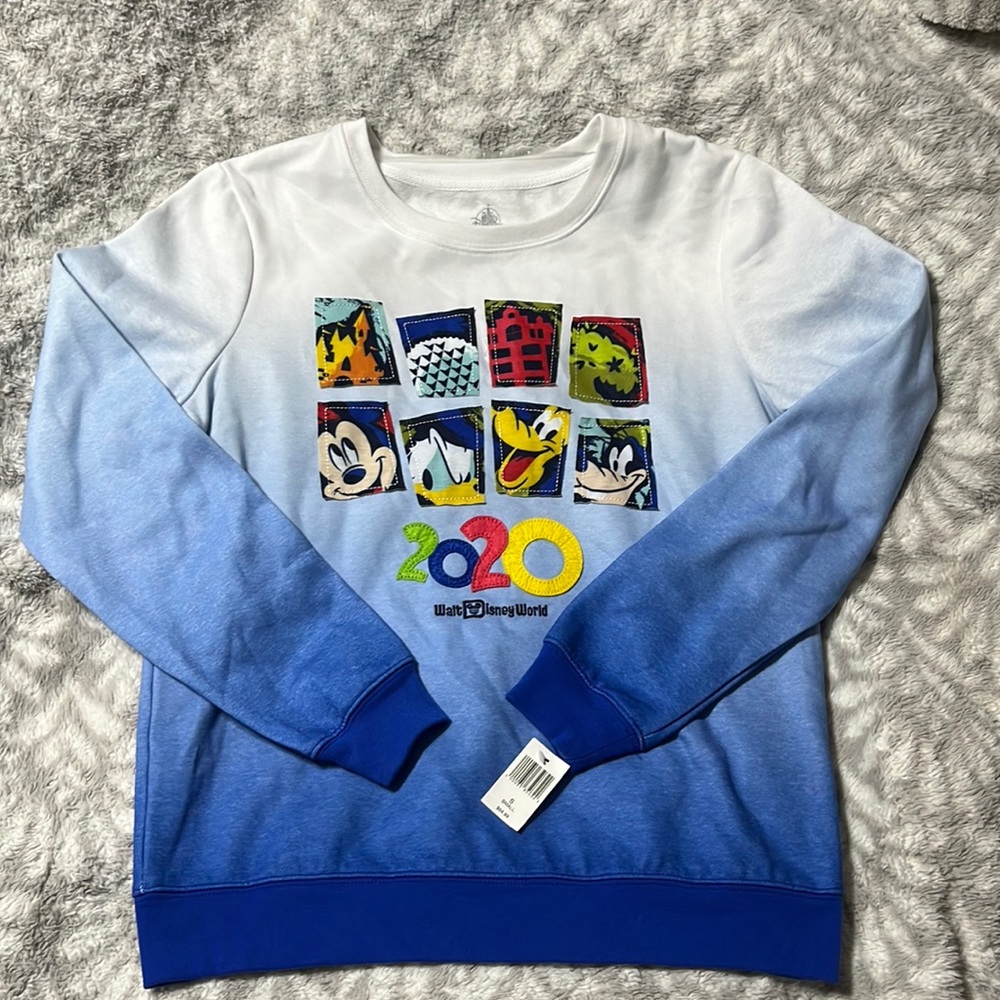 NWT Walt Disney World 2020 Ombre Sweater Size S